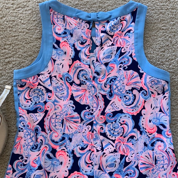 Lilly Pulitzer Angie Stretch Shift Dress - Picture 6 of 11